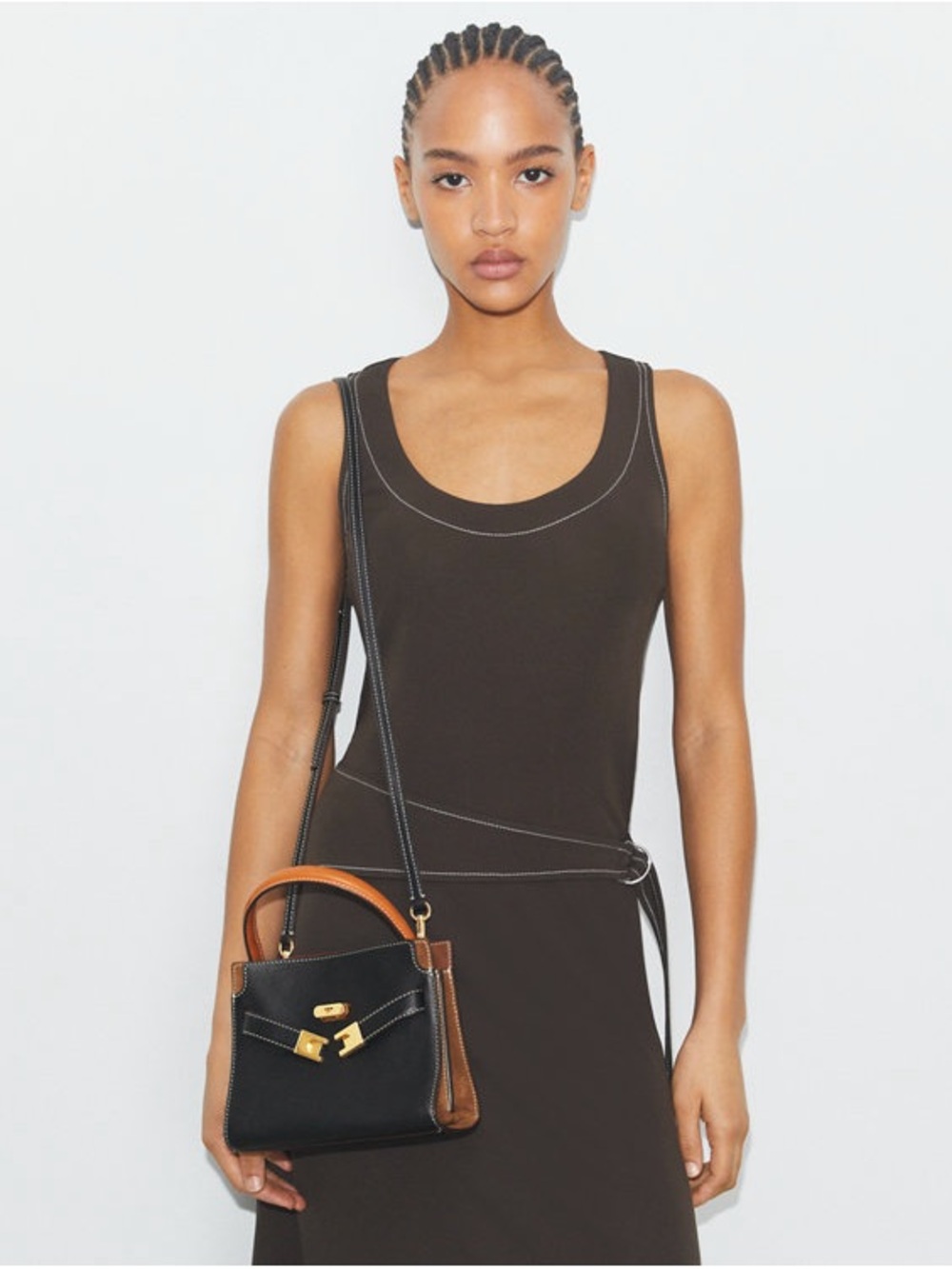 Tory Burch Petite Lee Radziwill Double Bag - Picture 2 of 12